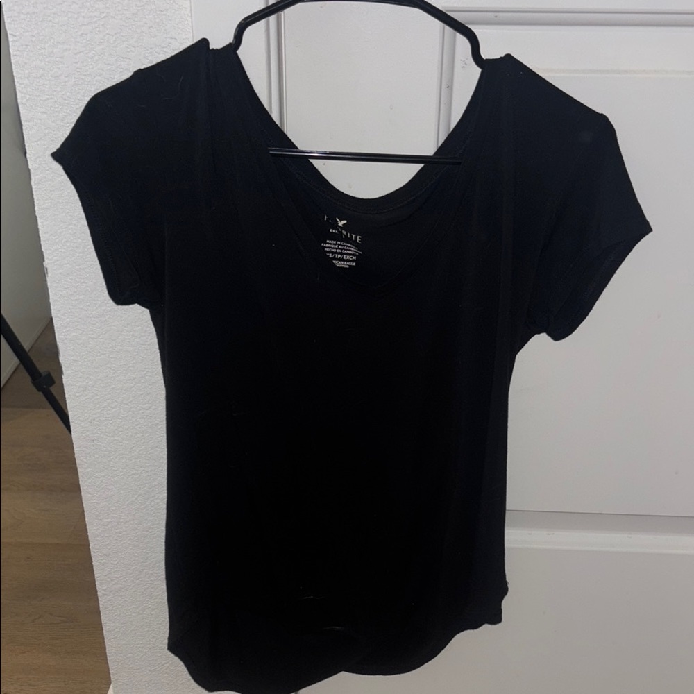 Black American Eagle Favorite Tee